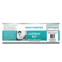 Vitamin B17 Laetrile Capsules 100mg - Natural Amygdalin Supplement